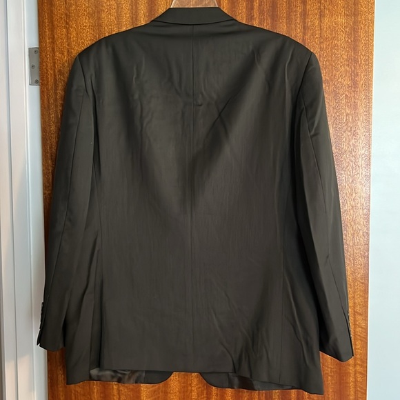 Mens suit size 46R color is olive green - Picture 5 of 8